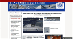 Desktop Screenshot of chamonixskiguide.com